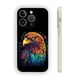 thumbnail image 1 of ¡Destaca entre la multitud con esta llamativa funda plateada mate con estampado gráfico para iPhone!, 1 of 4