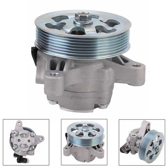 Power Steering Pump & Pulley For 02-11 Honda CRV Accord Acura RSX 2.0L 2.4L l4
