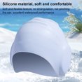 thumbnail image 3 of Capa Natación Silicona Protección Contra La Oreja Impermeable para Hombres Mujeres () Azules, 3 of 9