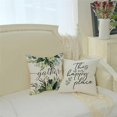 thumbnail image 4 of Spring Pillow Covers 18X18 Set Of 4 Farmhouse Throw Pillows Spring Decorations Pillowcase Home Decor, 4 of 5