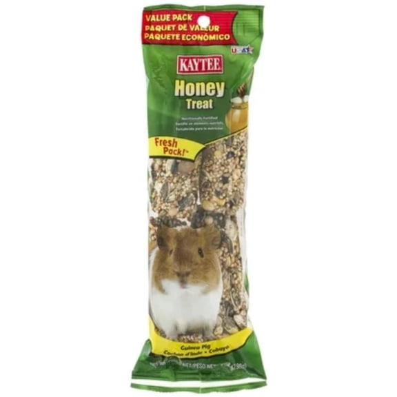 Kaytee Forti Diet Honey Treat Sticks for Guinea Pigs [New Small Pet Supplies, Small Pet Guinea Pig Treats, Kaytee, Small Pet Supplies] 8 oz