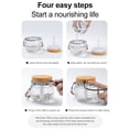 thumbnail image 2 of Humidificador de aire Bearachild 400ml nebulizador hidratante dormitorio difusor escritorio Blanco, 2 of 6