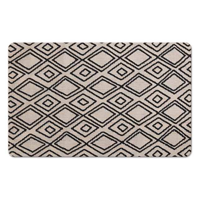 Luxury Meets Comfort with our Non-Slip 20x32in Tribal Style Bath Rug Runner - Soft Microfiber Bathroom Rugs, Machine-Washable for Tub and Shower. Experience Ultimate Comfort!