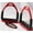 Red, variant on Horse Saddle English Stirrups Riding Flex Fillis Irons Double Jointed 4-3/4 51112PF