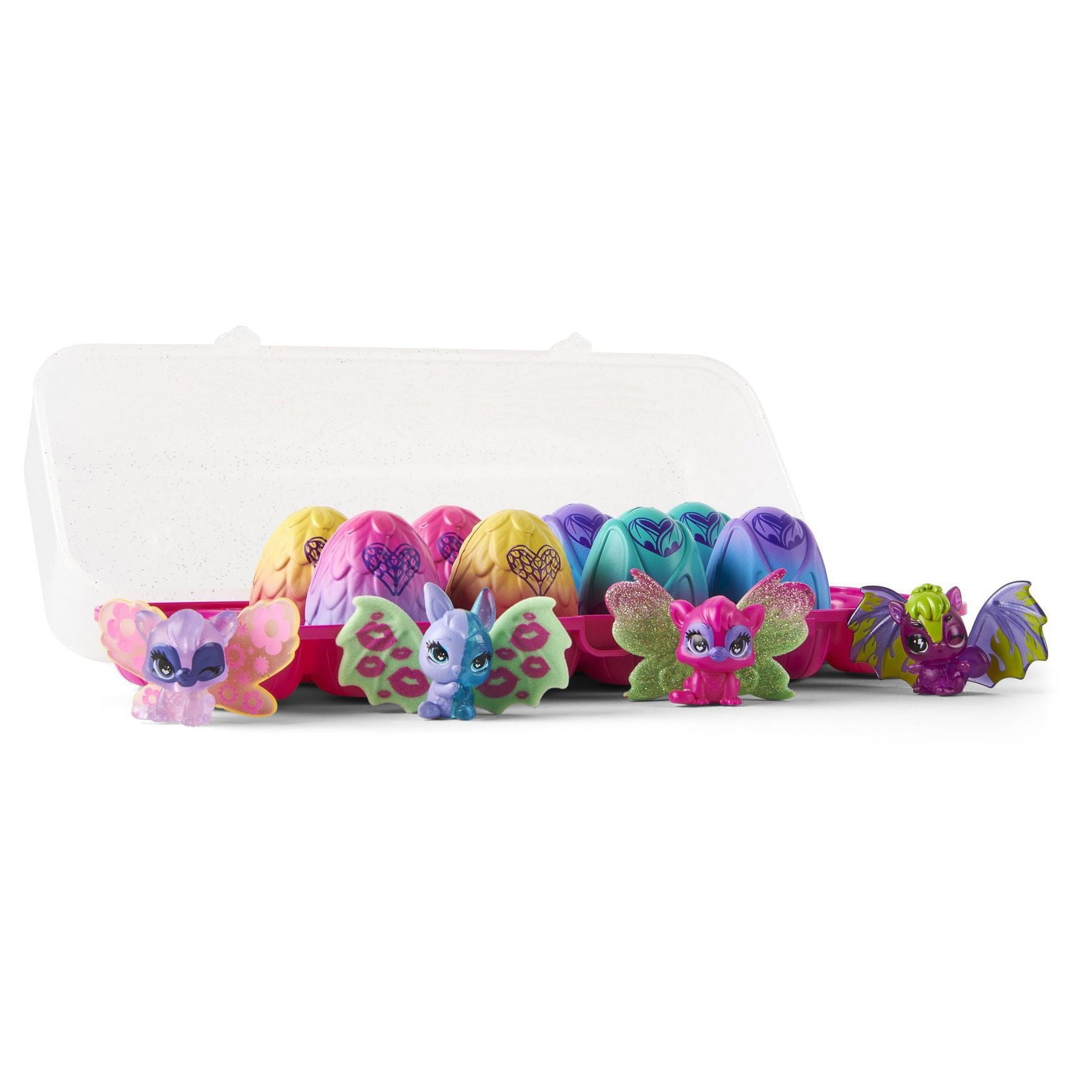 Hatchimals CollEGGtibles, Wilder Wings Exclusive 12-Pack Egg Carton with Mix and Match Wings