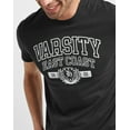 thumbnail image 4 of Hanes Men's Cotton Graphic T-Shirt, Legendary 1901 Black M, 4 of 5
