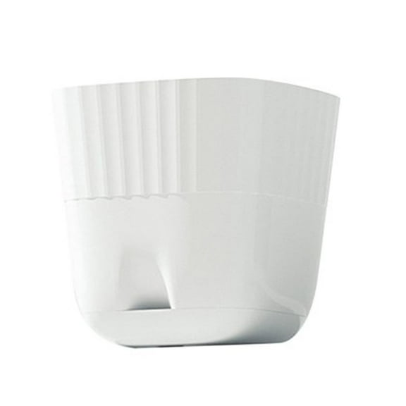 kjfeif Unique Design Plants Flower Pots Plastic with Multiple Holes and Trays Pots for Indoor Outdoor Plants Flower Succulent Modern Home Decor , Modern Style for Home and Garden