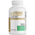 thumbnail image 3 of Bronson L-Lysine Extra Strength 1000 MG per Tablet High Potency, Immune Support & Supports Collagen Synthesis, Non-GMO, 100 Vegetarian Tablets, 3 of 5
