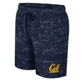 thumbnail image 2 of Men's Colosseum Navy Cal Bears Ozark Swim Shorts, 2 of 3