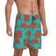 thumbnail image 2 of Balery Fun Octopus Pantalones cortos de pijama de punto de algodón para hombre con cinturilla y bolsillos-XX-Large, 2 of 6