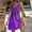 Purple, variant on Blmnix Tank Valentine Dresses for Women Vintage Floral Dresses Sleeveless Blue V-Neck Mini Blazer Dress for Women,M