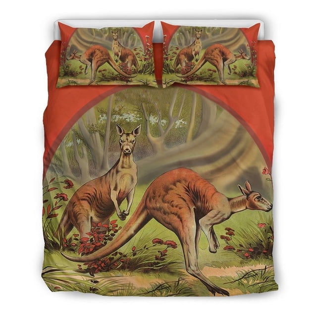 Juegos de Cama - Cama Canguro En Paisaje Forestal Juegos de Arte