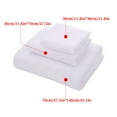 thumbnail image 3 of Gnmfd Three Piece Absorbent Bath Towel Set Soft Quick-Dry Cotton Towels for Face Body Gym Spa Travel Home Bathroom Holiday Christmas Gift Beach Bathing Blanket for Bed, 3 of 5