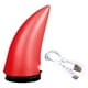 thumbnail image 2 of Cuerno de diablo iluminado para casco, diseño brillante, apto para ciclismo nocturno. rojo 2, 2 of 8