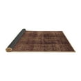 thumbnail image 2 of Ahgly Company Indoor Round Oriental Brown Industrial Area Rugs, 6' Round, 2 of 4