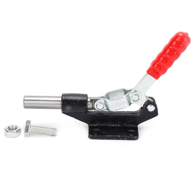 Abrazadera de palanca para soldadura Accesorio horizontal Carrera Push Pull Herramienta manual de liberación rápida GH‑305‑EM VoborMX herramienta