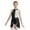 Black&White, variant on Alvivi Kids Girls Figure Ice Skating Dress Ballet Dance Gymnastic Tutu Leotard Dancewear 6-16 A Burgundy 16