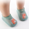 thumbnail image 2 of Eashery Baby Girls Boys Canvas Sneakers Baby Girl and Boy Closure Sneakers Comfort Fall Outdoor Casual Beach Shoes Toddler Shoes Girl (Green,18 Months), 2 of 3