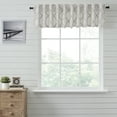 thumbnail image 6 of VHC Brands Grain Sack Blue Stripe Vintage Farmhouse Swag Curtain Set 36x36x17, 6 of 8
