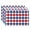 Multicolor, variant on SUNOLIFE 4th of July Placemats Set of 4,Patriotic America Flag Fabric Table Place Mats 12x18 inch