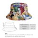 thumbnail image 2 of Alicia en el País de las Maravillas Sombrero bucket para adultos, gorra de protección solar, sombrero de pescador plegable para viajes al aire libre, pesca y actividades de verano, 2 of 6