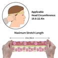 thumbnail image 7 of Wukai Flowers Sports sweatband,Men & Women Sweatband Headband for Running, Cross Training, Racquetball, Working Out, 7 of 7