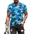 thumbnail image 4 of Bnwani Mens Shirts Moisture-Wicking Tee Quick Dry Printed Shirts Camouflage M, 4 of 9