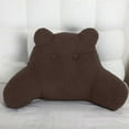 thumbnail image 2 of Reading Pillow, Back Pillow, Bed Pillow with Armrests, Soft Back Support Pillow for Lumbar Support, 2 of 5