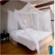 thumbnail image 1 of Mosquitera de lujo para dosel de cama de matrimonio a king size | Casa con mosquitero para acampar | Malla fina de 300 orificios por pulgada cuadrada, 2 entradas, fácil de instalar, Ha, 1 of 5