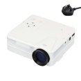 thumbnail image 1 of Mini proyector LED portátil 1920 x 1080 píxeles Full HD 1080P Proyector multimedia Video Película Cine en casa Enchufe del Reino Unido Eigraketly EL0883-07B, 1 of 2