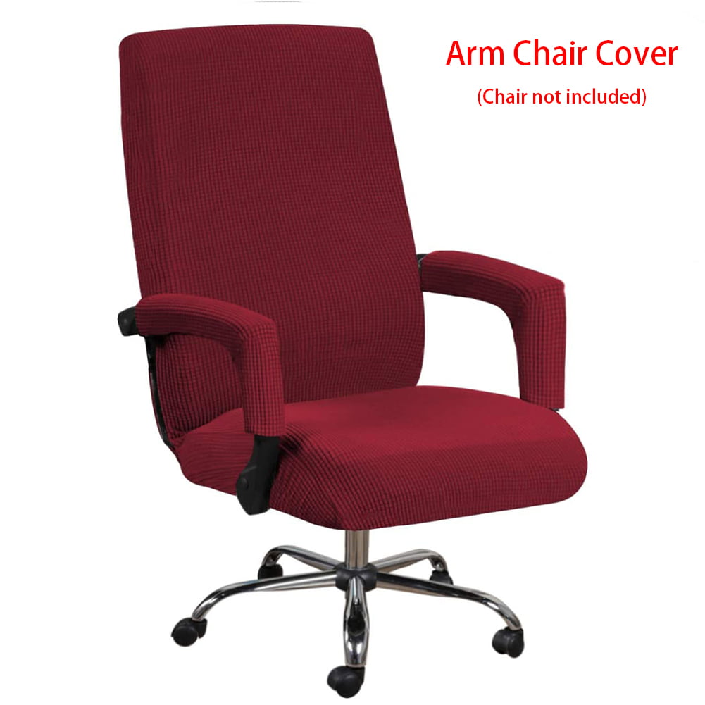 Details about   2pcs Office Chair Covers Stretchable Rotating Armchair Slipcover Stretch Covers 