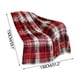 thumbnail image 2 of Uuiauoio Christmas Decorative Throw Blanket Print Decoration, Soft Flannel Winter Blankets for Couch Bed Sofa, Holiday Home Decor, Xmas Festival Gifts,Winter Warm Sofa Decoration Cover Blanket, 2 of 6