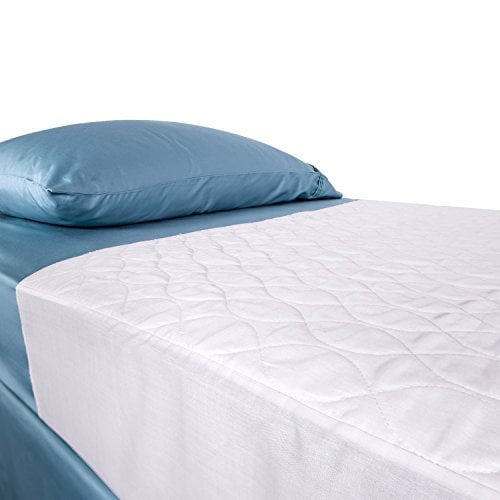 2 Pack - Protège-Matelas Imperméable Lavable 100 % Coton Extra Grand - 34 Po x 34 Po avec Queues Rentrantes