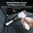 thumbnail image 4 of Leyfeng Vacuum Cleaners, Wireless Handheld Car Vacuum Cleaner 90 Degrees Foldable Portable Vacuum Cleaner for Car / Home Cleaning 9000Pa Suction 120W Rechargeable Cordless Vacuum Cleaner, 4 of 9