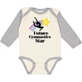 thumbnail image 3 of Inktastic Future Gymnastics Star Girls Long Sleeve Baby Bodysuit, 3 of 5