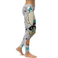 thumbnail image 2 of Cute Cuphead Yoga Pants Women High Waisted Tummy Control Non See-Through Elastic Running Workout Yoga Leggings Pants, 2 of 7