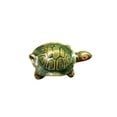 thumbnail image 2 of Guiexla Turtle Ornament Mini Feng Shui Money Tortoise Figurine Ceramic Turtle Statue for Bonsai Fish Tank Decoration, 2 of 8