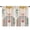 Orange Boho Geometric, variant on Blackout Kids Curtains,Pink and Green Striped Pattern Childrens Insulated Curtains Set Of 2,Bedroom Essentials,Toddler Room Decor 42x54in(106x137cm)