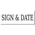 thumbnail image 5 of Large Self-Inking Sign Date Stamp, Trodat Printy 4913, Press and Print Stamping, Impression Size 7/8" x 2-1/4", Up to 10,000 Impressions - Yellow Ink, 5 of 10