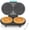 Double Mini Waffle Maker Aqua, variant on Double Mini Waffle Maker for , Waflera Electrica with 2 X 4" Round Non-stick Grids, Small Waffle Maker Mini, Makes 2 Personalized Keto Chaffle Waffles, Mini Waffle Iron,