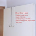 thumbnail image 5 of Lunmore Over The Door Hook Length 11.8 Inch Heavy Duty Door Hanger For Home Kitchen Office, 5 of 5