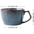 thumbnail image 2 of Oversized Coffee Mug 24 oz Large Ceramic Mug with Handle, 700 ml Porcelain Coffee Cup for Tea, Latte, Hot Cocoa, Cereal and Soup, 2 of 7