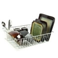 thumbnail image 2 of Mega Chef  White Iron Wire 17.5-inch Single-level Dish Rack with 14 Plate Positioners and a Detachable Utensil Holder, 2 of 2