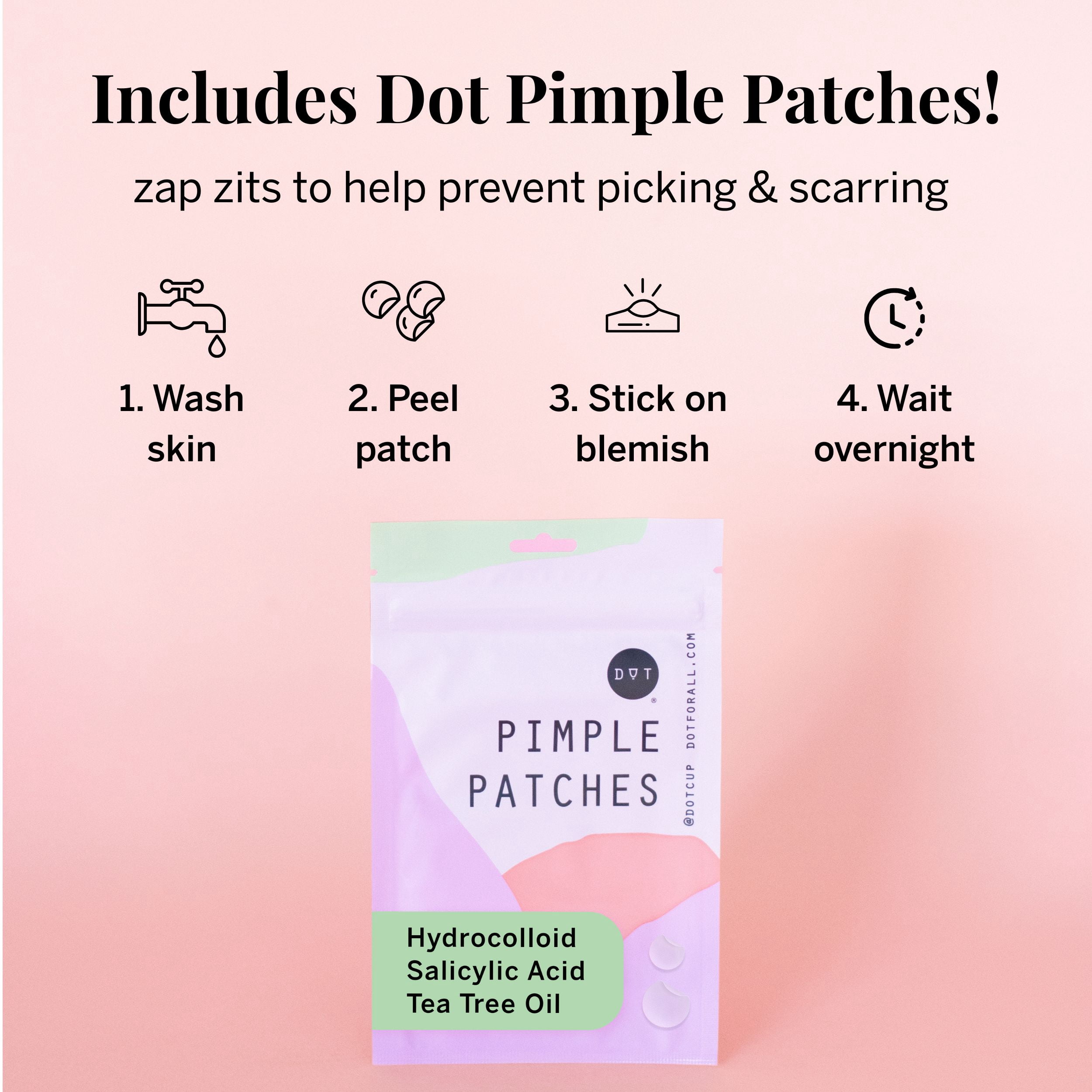 Pixie Organic Cotton Pad Kit for Girls - Includes 32ct Mini & 24ct Regular Pads with Feminine Wipes - Leak-Proof with Wings - Feminine Essentials Refill - Perfect for Teens & Light to Average Flow