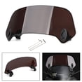 thumbnail image 2 of Universal Adjustable Clip On Windshield Extension Wind Deflector Deep Smoke, 2 of 5