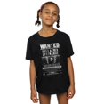 thumbnail image 2 of Harry Potter Girls Bellatrix Lestrange Wanted Poster Cotton T-Shirt, 2 of 7