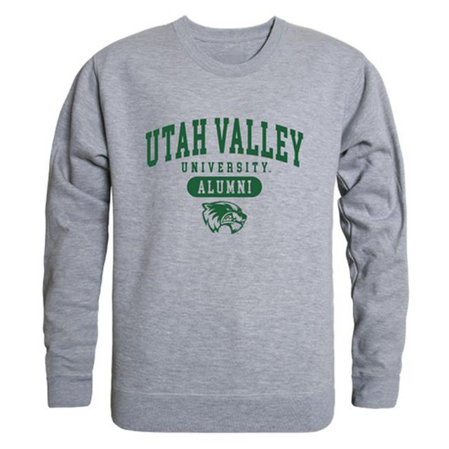 W Republic 560-210-HGY-01 Men Utah Valley University Wolverines Alumni Fleece, Heather Grey - Small