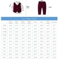 thumbnail image 3 of Conjunto de traje Sangtree en mezcla de lino, chaleco, pantalón, camisa, pajarita, 3-9 m, 3 of 7