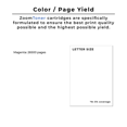 thumbnail image 2 of Zoomtoner Compatible with Toshiba TFC55M Laser Toner Cartridge - Regular Yield - Magenta, 2 of 4