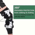 thumbnail image 3 of Knee Brace Undersleeve Closed Patella Protects Skin From Abrasions And Irritations, Comfortable, Breathable, Flexible, Non Slip, 3 of 5